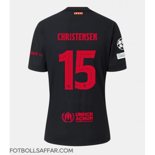 Barcelona Andreas Christensen #15 Bortatröja 2024-25 Kortärmad